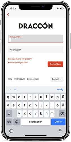 DRACOON_iOS_Login_2