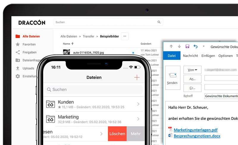 DRACOON Login: Hilfe beim ersten Anmelden